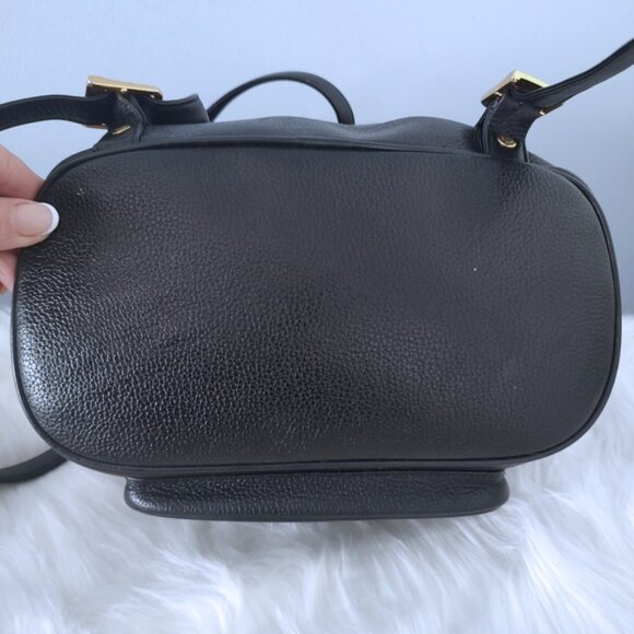 MCM vintage studded leather backpack w/COA EUC - Picture 9 of 11